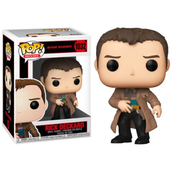 Pop películas Blade Runner Vinilo Figura RICK DECKARD  resultado cambiado