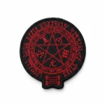 Parche Bordado Sello de Alucard – Hellsing (8 x 8,5 cm)