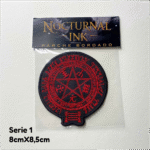 Parche Bordado Sello de Alucard – Hellsing (8 x 8,5 cm) - Imagen 2