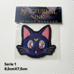 Parche Bordado Luna – Sailor Moon (8,5 x 7,5 cm) - Imagen 2