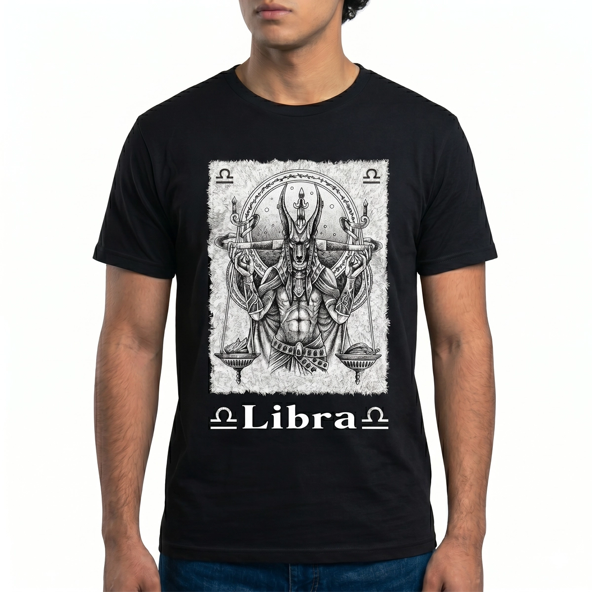 Camiseta Libra Constelación Zodíaco 3 Camiseta Libra Constelación Zodíaco - Imagen 1