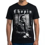 Camiseta Frédéric Chopin Vintage Black